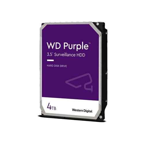 4TB SATA WD Purple – Surveillance HDD for NVR