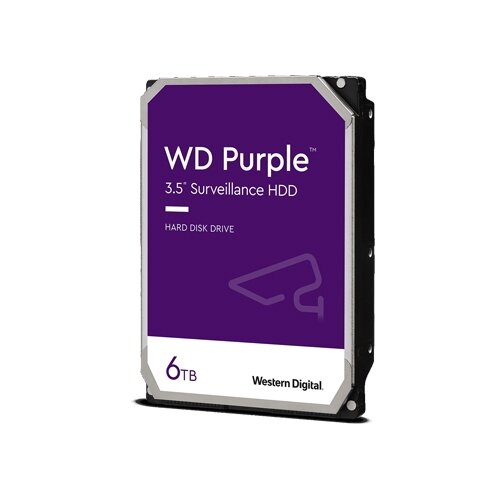 6TB SATA WD Purple – Surveillance HDD for NVR