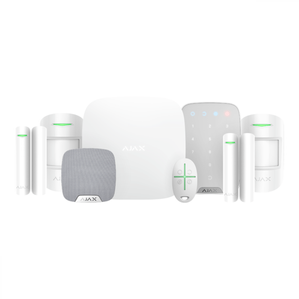 AJAX Wireless Alarm System Luxury Set (Hub 2 plus)