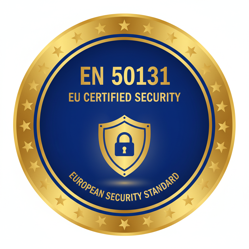 EN 50131 Certification Badge